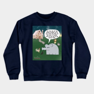 Enormously Funny Cartoons Hansel and Gretel Crewneck Sweatshirt